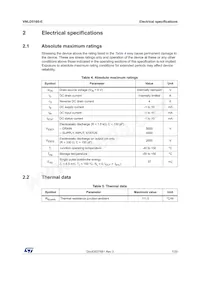 VNLD5160TR-E Datasheet Page 7