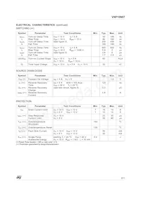 VNP10N07 Datasheet Page 3