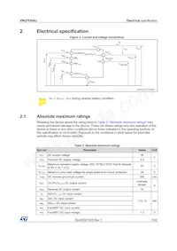 VNQ7050AJTR-E Datasheet Page 7