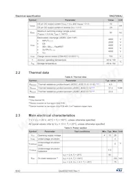 VNQ7050AJTR-E Datasheet Page 8