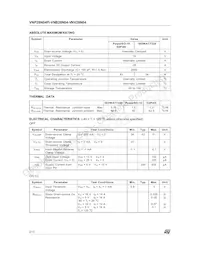 VNV28N04TR-E Datasheet Page 2