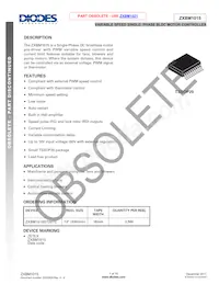ZXBM1015ST20TC Datasheet Cover