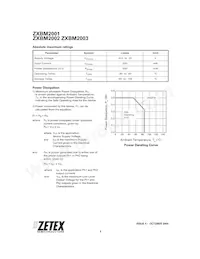 ZXBM2002X10TC Datasheet Pagina 2