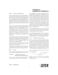 ZXBM2002X10TC數據表 頁面 5