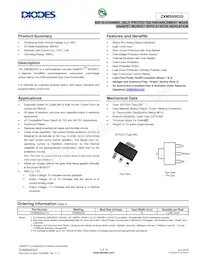 ZXMS6002GTA Datasheet Cover