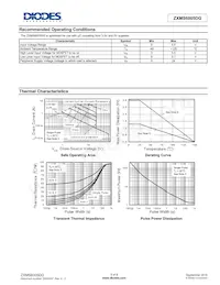 ZXMS6005DGTA Datenblatt Seite 3