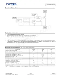 ZXMS6005DN8-13數據表 頁面 2