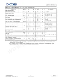 ZXMS6005DN8-13數據表 頁面 4