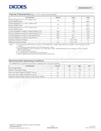 ZXMS6005DT8TA Datasheet Page 3