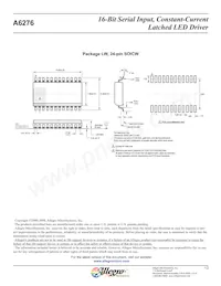 A6276SLWTR-T Datasheet Page 13