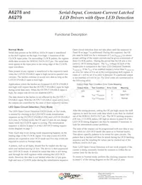 A6279ELWTR-T Datasheet Page 7