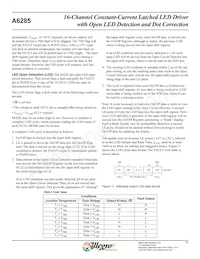 A6285EETTR-T Datasheet Page 11