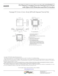 A6285EETTR-T Datasheet Page 13