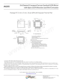 A6285EETTR-T Datasheet Pagina 13