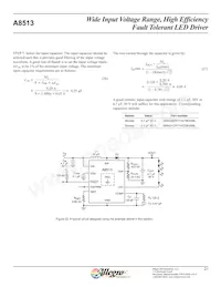 A8513KLPTR-T Datasheet Pagina 21