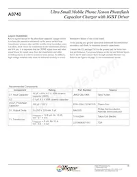 A8740EEETR-T Datasheet Page 15