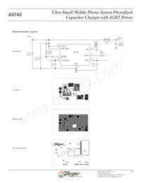 A8740EEETR-T Datasheet Page 16