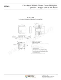 A8740EEETR-T Datasheet Page 17