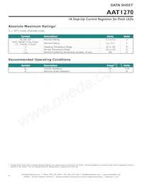 AAT1270IFO-T1 Datasheet Page 4