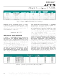 AAT1270IFO-T1 Datasheet Page 14