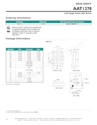 AAT1278IUP-T1 Datasheet Page 16