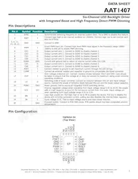 AAT1407IMK-T1 Datasheet Page 3