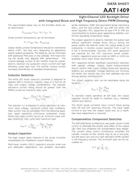 AAT1409IMK-T1 Datasheet Page 13