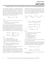 AAT2404IMK-T1 Datasheet Page 12