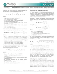 AAT2404IMK-T1 Datasheet Page 15