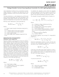 AAT2404IMK-T1 Datasheet Page 16