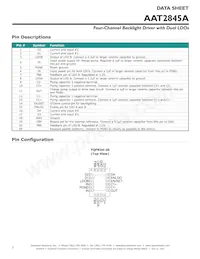 AAT2845AIML-EE-T1 Datasheet Page 2