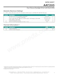 AAT2845IML-EE-T1數據表 頁面 3