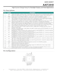 AAT2848IDG-T1 Datasheet Page 2