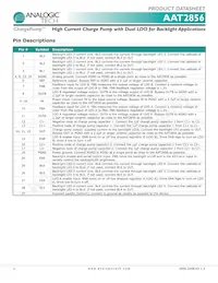 AAT2856INJ-EE-T1 Datasheet Page 2