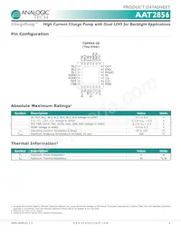 AAT2856INJ-EE-T1 Datasheet Page 3