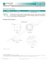 AAT2856INJ-EE-T1 Datasheet Pagina 17