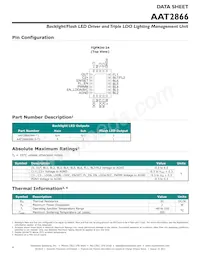 AAT2866IMK-3-T1 Datasheet Page 4