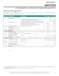 AAT2870IUW-T1 Datasheet Page 5