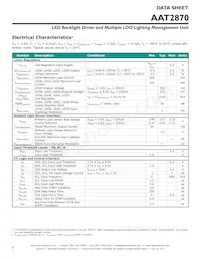 AAT2870IUW-T1 Datasheet Page 6