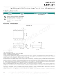 AAT3122ITP-T1數據表 頁面 12