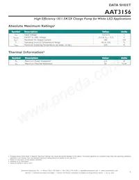 AAT3156ISN-T1 Datasheet Page 3