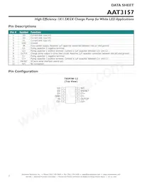 AAT3157ITP-T1 Datasheet Pagina 2
