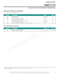AAT3172IWP-T1 Datasheet Page 3