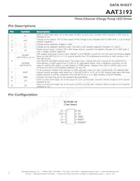 AAT3193IJQ-4-T1 Datasheet Pagina 2