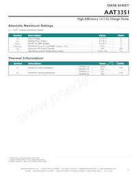 AAT3351IWP-T1數據表 頁面 3