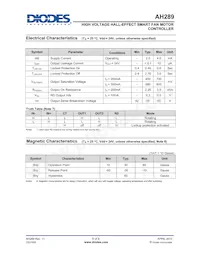 AH289-YG-13 Datasheet Pagina 5