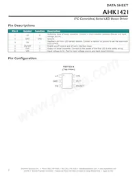 AHK1421ICA-T1J Datasheet Page 2
