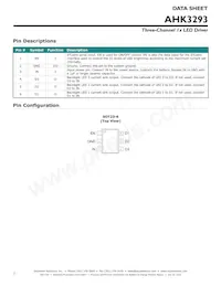 AHK3293AIDH-T1 Datasheet Page 2