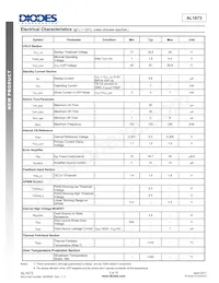 AL1673-20CSP-13 Datasheet Pagina 5