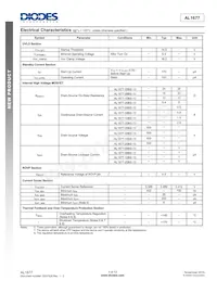 AL1677-20BS-13 Datasheet Page 4